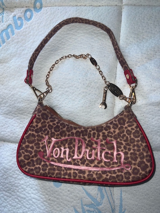 Von Dutch Handbags - Von Dutch Leopard Shoulder bag